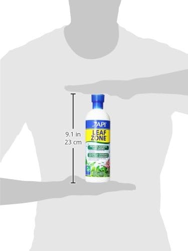 API LEAF ZONE Freshwater Aquarium Plant Fertilizer 18-Ounce Bottle White