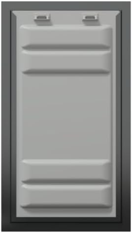 Endura Flap Pet Door for Walls in Black | Energy-Efficient Single Flap Design for Wall Installations | All-Weather Protection with All-Metal Telescoping Tunnel | Black, XL, Single Flap