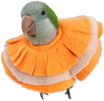 Bird Collar Anti Bite Elizabethan Recovery Cone, Bird Neck Protector for Feather Plucking, Bird Neckwear Full Body Shield for Parakeet Color Randomly (Myna)