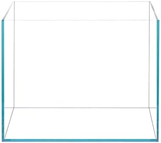 Rimless Low Iron 2.1 Gallon Glass Aquarium Tank 7.8" L × 7.8" W × 7.8" H / 20cm x 20cm x 20cm, 5mm Thickness Standard Jointed