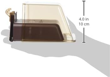 Penn-Plax Clip-On Bird Bath – Attaches to Most Birdcages – Perfect for Parakeets, Lovebirds, Parrotlets, Finches, Canaries, and Other Small Birds – Brown (Pack of 2)