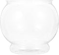 BESPORTBLE Tabletop Fish Tank Globe - Shatterproof Transparent Plastic Fish Bowl for Betta, Goldfish, and Turtles - 5.90 X 5.90 X 5.11 Inch, Ideal for Office and Home Decor