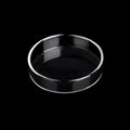 Aquarium Glass Feeder Dish Shrimp Feeding Dish Round Clear Glass Fish Feeder Bowl Fish Tank Food Tray Container Prevent Food Spilling, 60mm