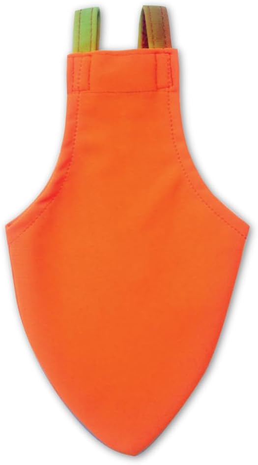 Avian Fashions FeatherWear FlightSuit X-Wide Long(11) Bird Diaper in Orange