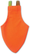 Avian Fashions FeatherWear FlightSuit X-Wide Long(11) Bird Diaper in Orange