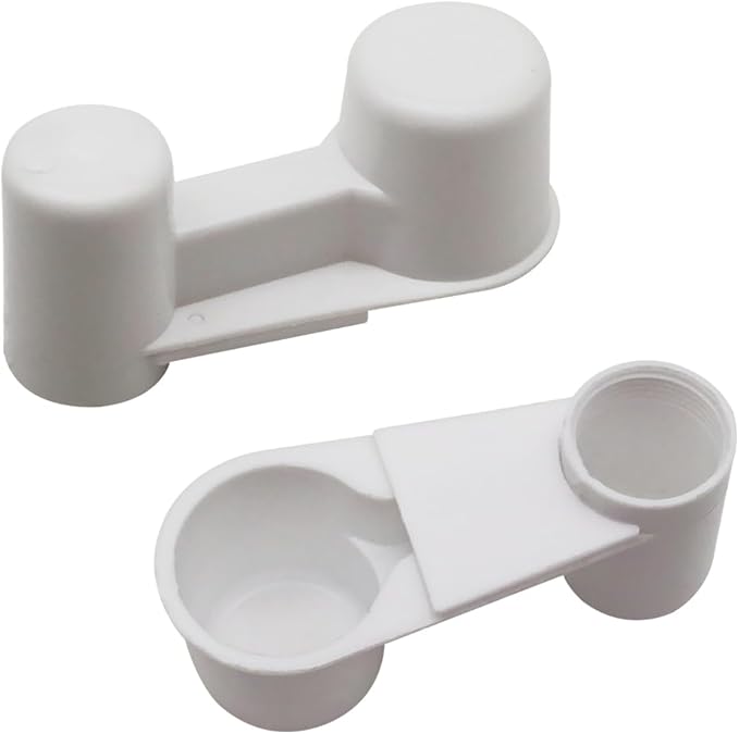12Pcs Automatic Bird Drinker Feeder Plastic Soda Pop Water Bottle Cup or Pigeons Parrot Chicken Feeder Poultry Cage Cup Supplies (White)