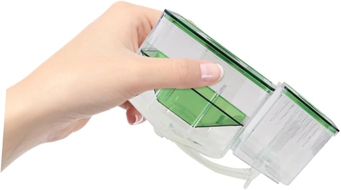 Yardwe Self-Guided Fish Breeding Tank Transparent Incubator Box for Hatching Fish Eggs Isolation Case for Protecting Aquarium Home Setup