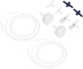 Kisangel 2 Sets Shrimp Hatchery DIY Kits with Soda Bottle Accessories Artemia Egg Hatching Kit for Aquarium and Fish Tank Easy to Install and Clean Efficient Brine Shrimp Breeding Tool with