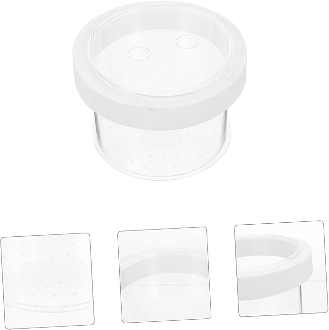 Mikikit Floating Aquarium Breeding Box Acrylic Fish Tank Isolator with Removable Cover Water Permeable Fish Separator and Adaptation