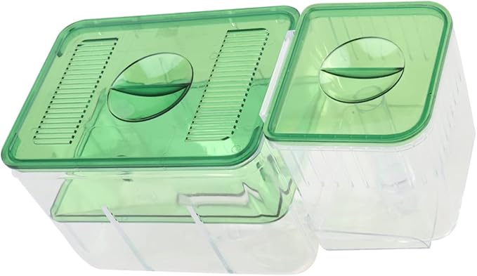 Acrylic Fish Tank Incubator Box Pneumatic Breeding Tank Fish Eggs Protection Case