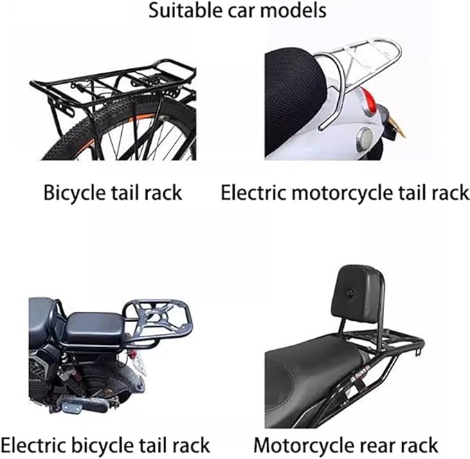 Pet Bike Carrier for Rear Rack – Dog Bicycle Seat with Soft Removable Liner, High Walls, Bolted Mount, Fits Bicycle/E-Bike/Motorcycle Racks