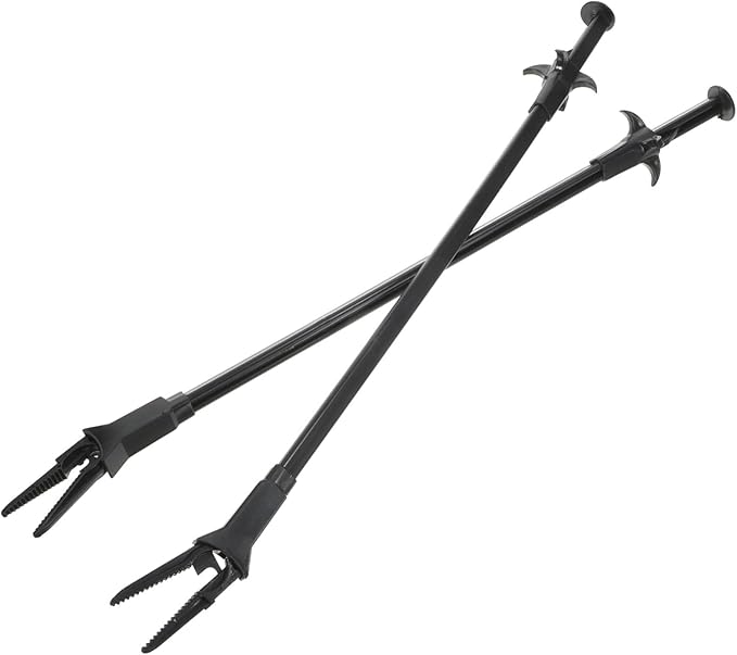 FRCOLOR 4pcs Aquatic Plant Tweezers Tongs for Aquarium Cleaning Fish Feeding Water Plant Tools for Aquatic Environments Black