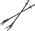 FRCOLOR 4pcs Aquatic Plant Tweezers Tongs for Aquarium Cleaning Fish Feeding Water Plant Tools for Aquatic Environments Black