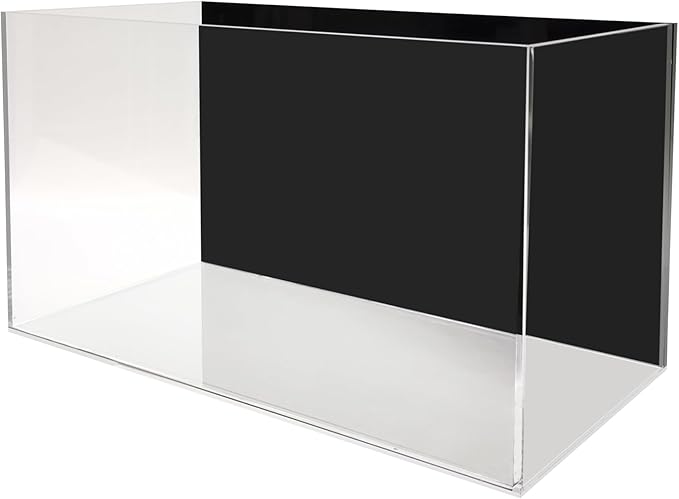 FixtureDisplays® 17.7 X 9.4 X 9.6" 7 Gallon Premium Clear Acrylic Fish Tank 22193