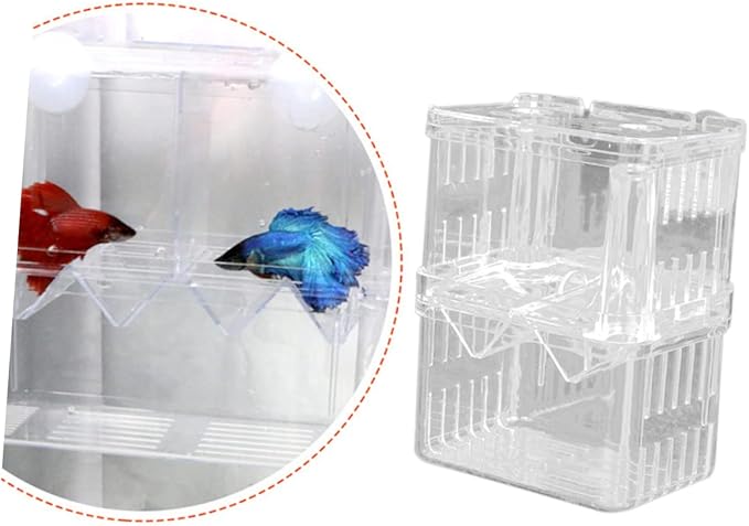 Fish Fry Isolation Incubator Aquarium Fish Breeding Tank Safe Practical
