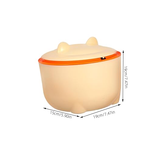 1set Sealed Cat Litter Trash Can Lid Bag Easy to Maintain Waste Container Prevent Construction for Home Use