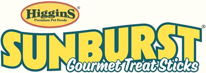 Higgins Sunburst Gourmet Avian Treat Stick for Parakeets. Beets & Dandelions 2pk. 2.1oz