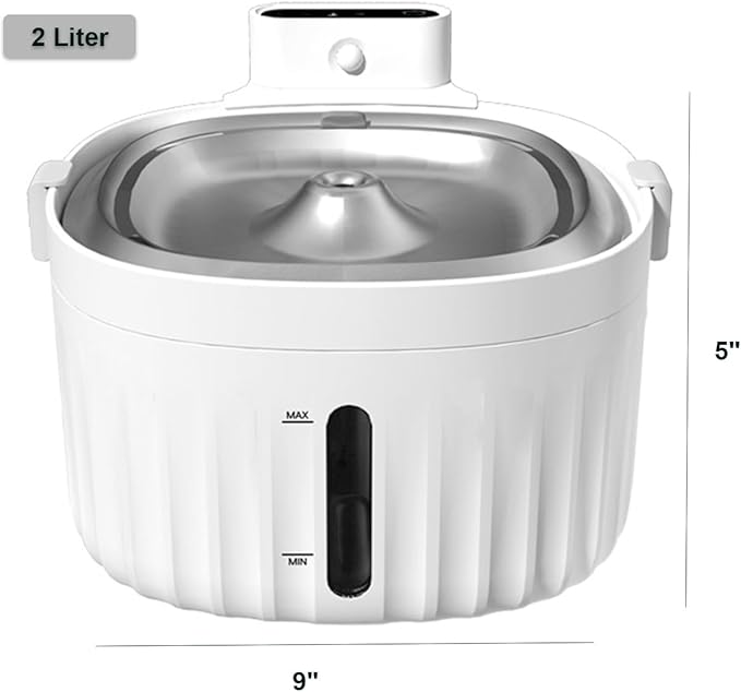 HANAMYA Pet Water Fountain Replacement Filters - Pack of 6