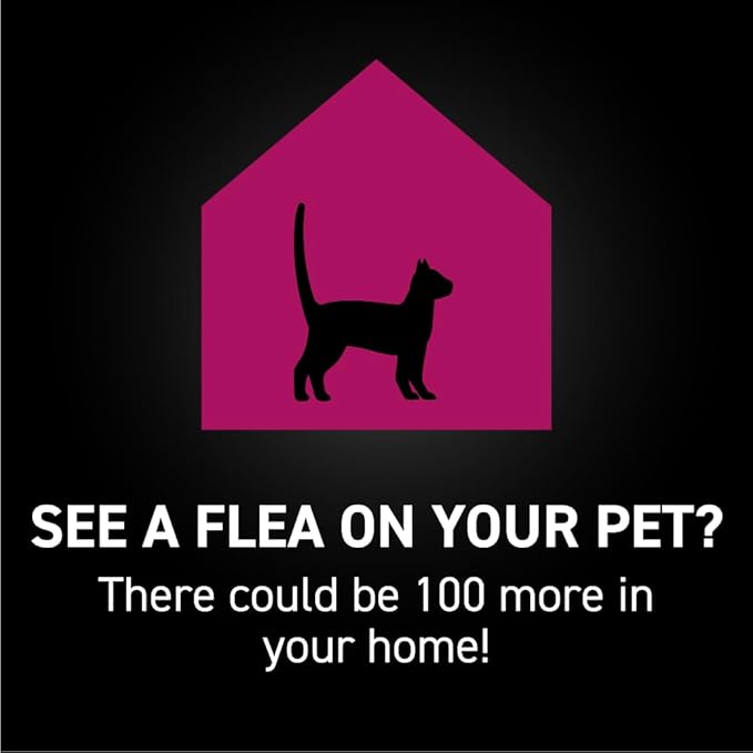 NEXTSTAR Flea and Tick Prevention for Cats, Repellent, and Control, Fast Acting Waterproof Topical Drops for Cats Over 3.5 lbs, 3+1 Month Bundle