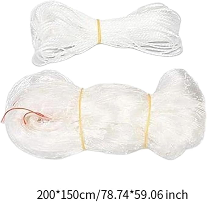 Cat Balcony Net Multifunction with Hook Nylon Reinforced Balcony Screen Pet Safety Net for Dorm Stair Stairs- 2x1.5m