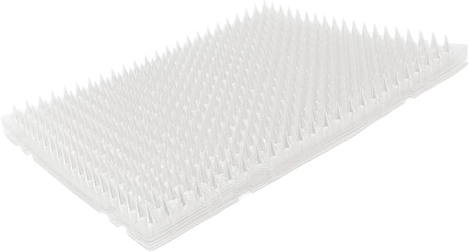 8Pcs Cat Deterrent Mat | PVC Recyclable Deterrent Scat Mat for Cats/Dogs | Indoor & Outdoor Animal Barrier | 34x42.5cm Non - Slip Pet Training Mat