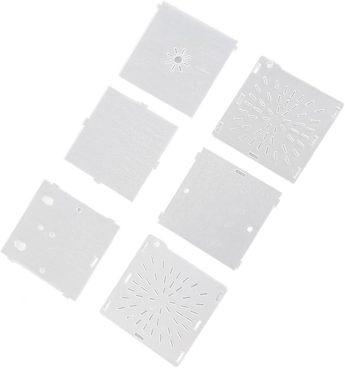 JTLB Fish Isolation Box, Transparent Aquarium Hatchery Incubator Holder, for Fish Breeding, Isolation of Big and Baby Fish, Comes with Isolation Board (10CM*10CM*10CM)