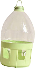 Pigeon Water Dispenser Bird Drinker Large Capacity Automatic Pet Water Pot Container Drinker Bottle for Parrot Lovebirds Duck, 6L