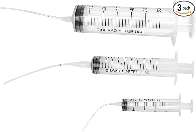 5ml+10ml+20ml Baby Bird Cockatiel Budgie Parrot Pet Hand Rearing Feeding Syringes Crop Tubes 3Pcs