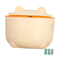 1set Sealed Cat Litter Trash Can Lid Bag Easy to Maintain Waste Container Prevent Construction for Home Use