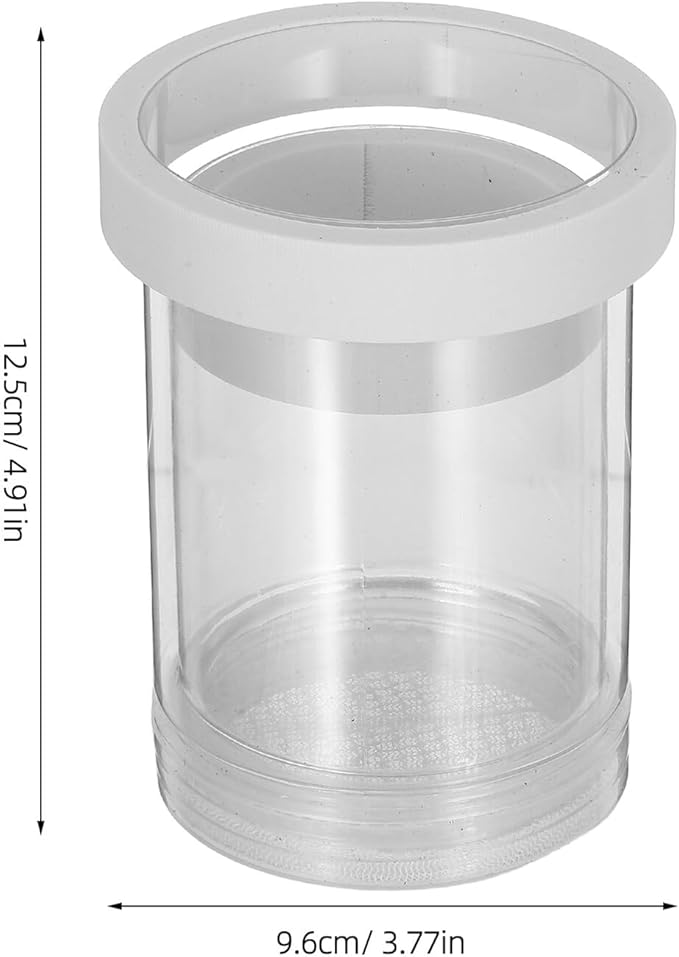 Floating Fish Incubator and Small Fish Breeding Isolation Box with Suction Cups, Aquarium Egg Isolation Chamber for Guppy Fry Hatchery and Aquarium Breeding