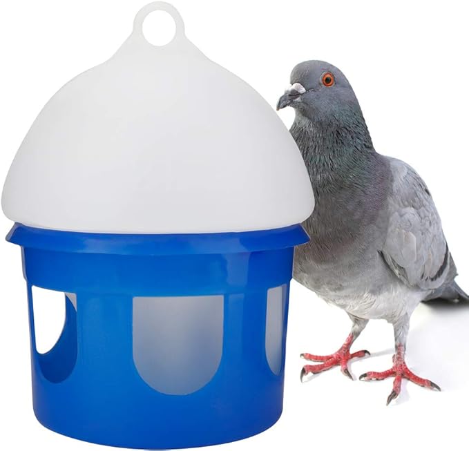 Generic Water Dispenser, Pigeon Waterer, Bird Water Dispenser, Innovative Bird Waterer, Large Capacity Bird Feeder, Large Capacity Automatic Bird Pigeon Feeder Water Dispenser Waterer(4L)