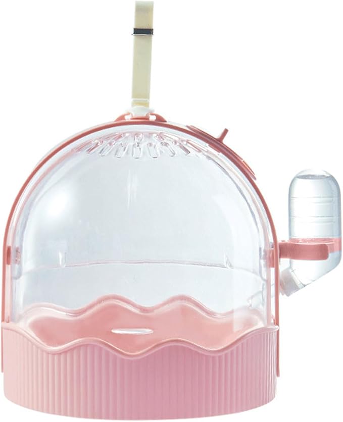 Pet Carriers Cage Portable Cage Parrot Bird Carrier Outdoor Travel Camping Bird Parrot with Water Bottle Small Pet Supply Small Large Cages and Habitats Cages and Habitats