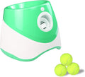 Automatic Dog Ball Thrower with 3 Interactive Tennis Balls, Electric Pet Dog Ball Launcher Interactive Dog Toy,Adjustable Distance Settings for Indoor and Outdoor Play (Light