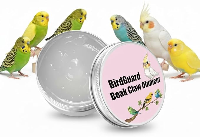 XANADU Bird Ointment - Beak Balm & Claw Moisturizer for Dry, Peeling, Cracked Beaks and Rough Claws | Natural Beak Conditioner for Budgies, Parakeets, Cockatiels, Finches & Lovebirds (Mini Size)