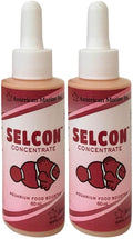 Generic Selcon American marine Aquarium Fish Food (2 Small Bottles = 120mL Total)