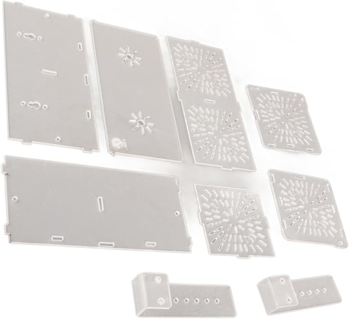 Fish Breeding Box, Acrylic Transparent Aquarium Isolation Box with Suction Cups for Newborn Fry Shrimp