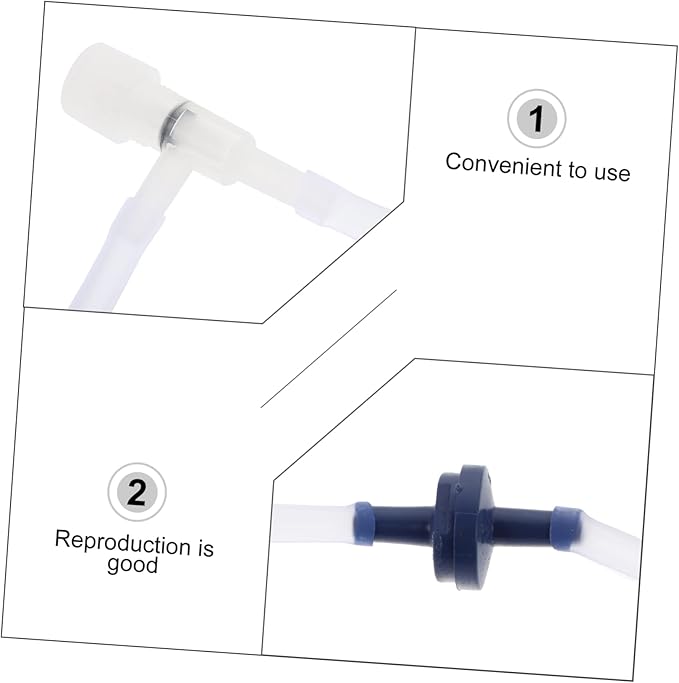 Generic 2 Sets Shrimp Hatchery DIY Kits with Soda Bottle Accessories Brine Shrimp Egg Incubator Tool for Aquarium Fish Tank Air Flow Control Valve Easy to Install and Clean