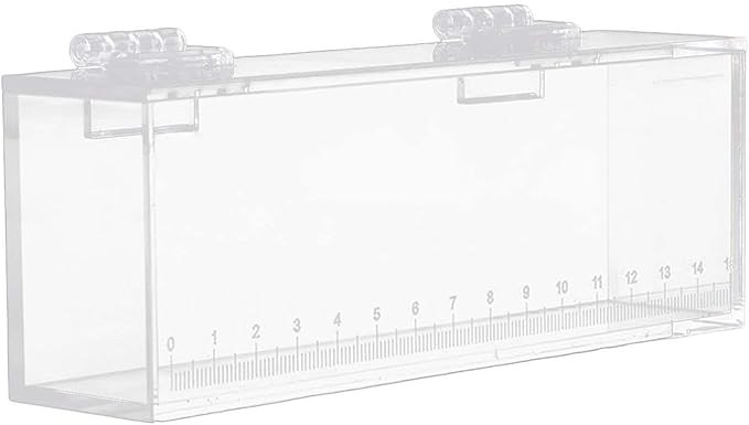 MagiDeal Fish Viewing Box, Fishing Hatching Incubator Acrylic Fish Egg Breeding Case Aquarium Fish Tank Isolation Box Isolation Breeder Box, S