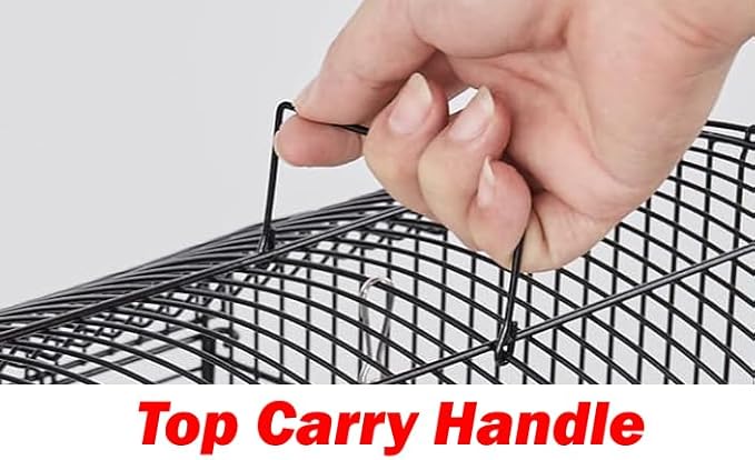 36" Portable Bird Cage for Quaker Indian Ring Neck Small Parrots Cockatiels Sun Parakeets Green Cheek Conures Finches Canary Budgies Lovebirds Parrotlets Medium Size Travel Bird Cage