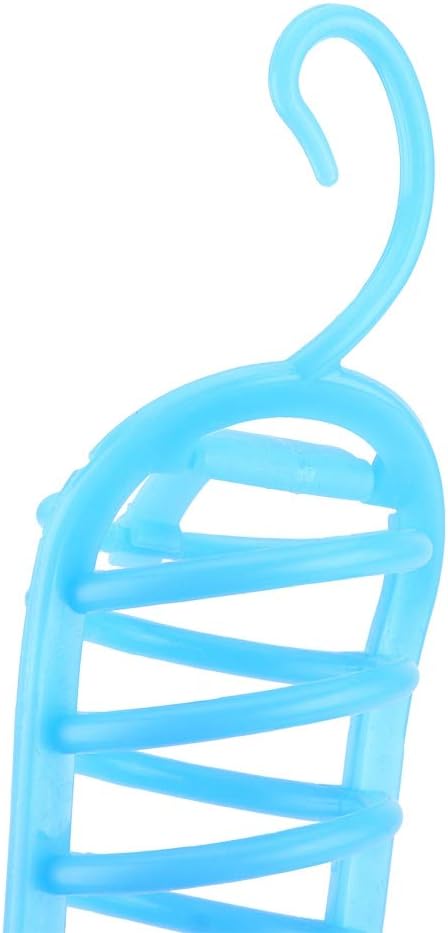 Millet Holder for Birds Parrots Feeder Basket Hollow Basket Food Fruit Feeding Perch Stand Hanging Fruit Vegetable Millet Container Birds Feeders(Blue)