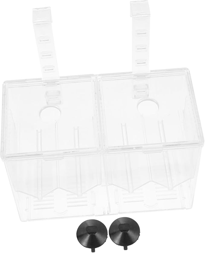 Hatching Incubator Box Aquarium Breeding Accessory Isolation Tank for Aggressive Injured Fish Plastic Material