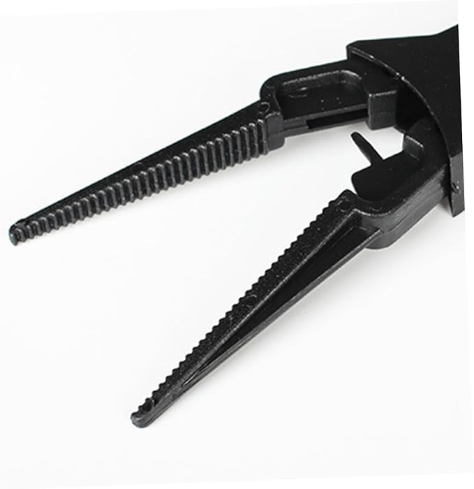 Angoily 2pcs Aquarium Cleaning Pliers 50cm Fish Tank Cleaning Clamp Telescopic Claw Lock Non-Slip