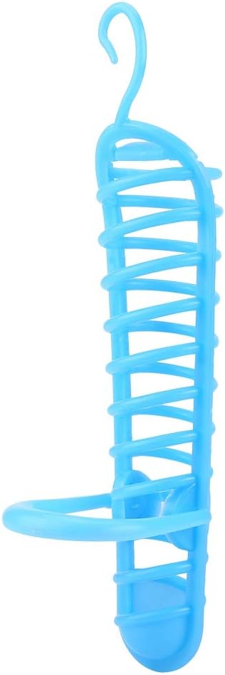 Zerodis Bird Feeding Supplies, Bird Watering Supplies, Bird Treat Feeders Pet Bird Feeder Toy with Bird Perch Stand Design Hanging Fruit Vegetable Food Basket Container Bird Perch Feeder