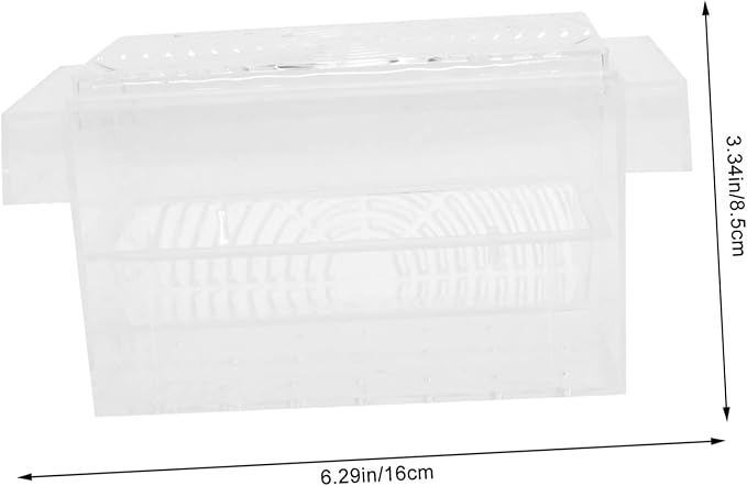 FRCOLOR 1pc Fish Fry Breeding Box Aquarium Isolation Case Fish Hatchery for Separation Efficient Incubator for Aquatic Breeding Tanks