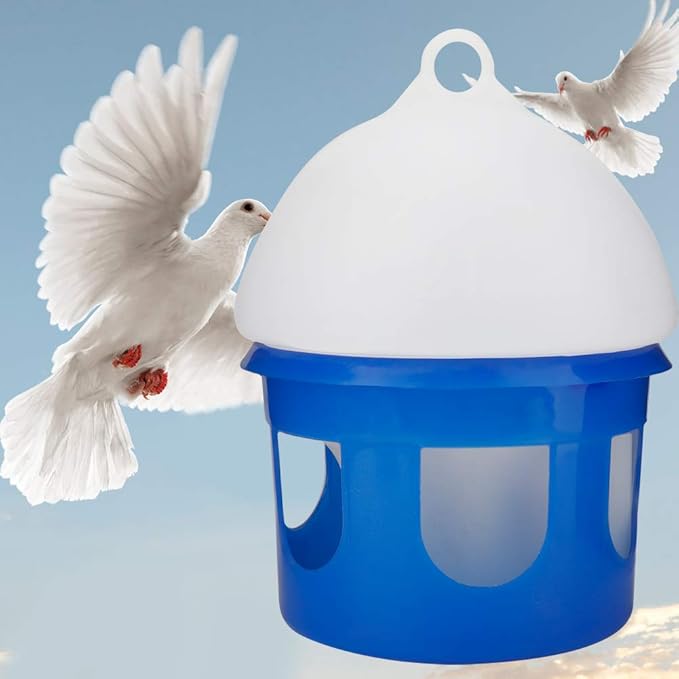 Generic Water Dispenser, Pigeon Waterer, Bird Water Dispenser, Innovative Bird Waterer, Large Capacity Bird Feeder, Large Capacity Automatic Bird Pigeon Feeder Water Dispenser Waterer(4L)