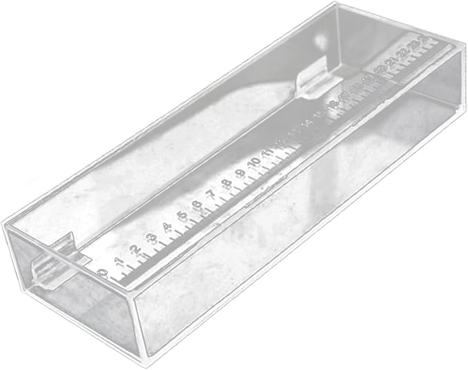 Acrylic Fish Viewing Box Multifunctional Fish Breeding Case for Aquarium and Hatchery with Clear Scale for Observation