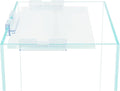 Nano Tall Rimless Frameless Extra Clear Glass Aquarium, Low Iron Glass Tank, 5mm Glass, White Leveling Mat Included, w/Lids Options