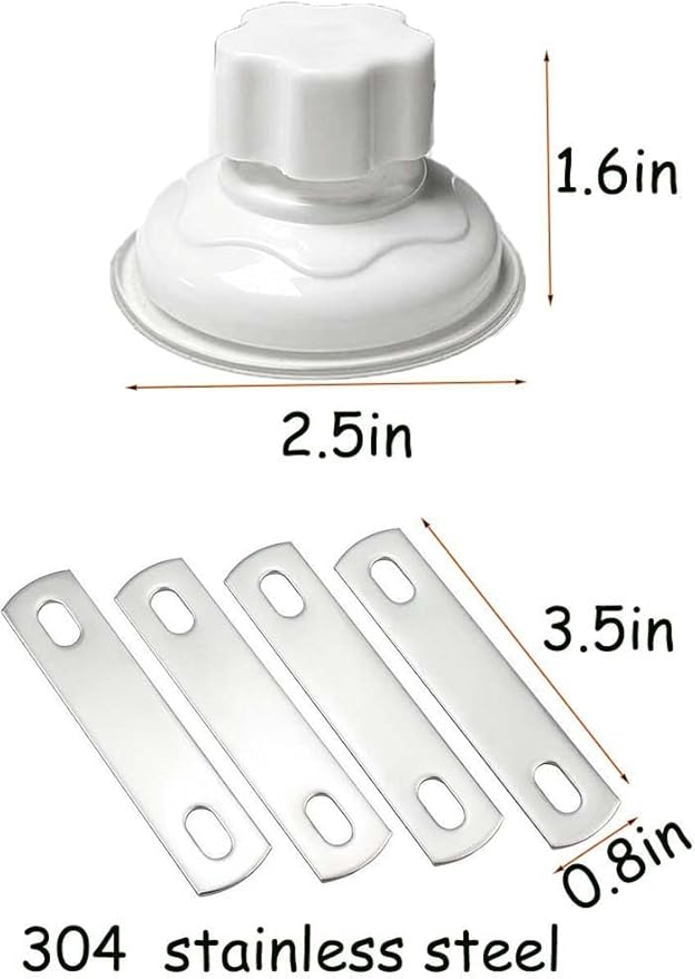 6 Pack Suction Cup Accessory Sets for Brid Perches Brid Stand Sticks Stand Toy Wood Platform for Parrot Parakeet Cockatiel Budgie Suction Cup for Window Bath Shower Car Travel Wall Outdoor Indoor