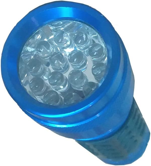 Ahimori Led Uv Flashlight Mini Blacklight Ultraviolet Light for Pet Urine Stain Detecting Phosphor Jade Identification Light