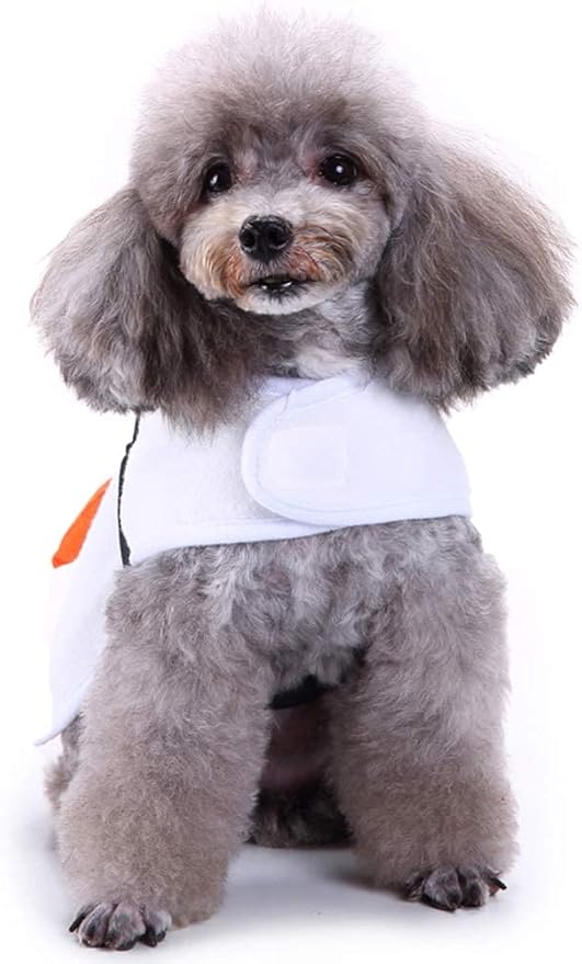 Halloween Fancy Fleece Dogs Cats Warm Costumes Coat Shrimp Sushi for Teddy, Pug, Chihuahua, Shih Tzu, Yorkshire Terriers, Papillon V-Sushi L